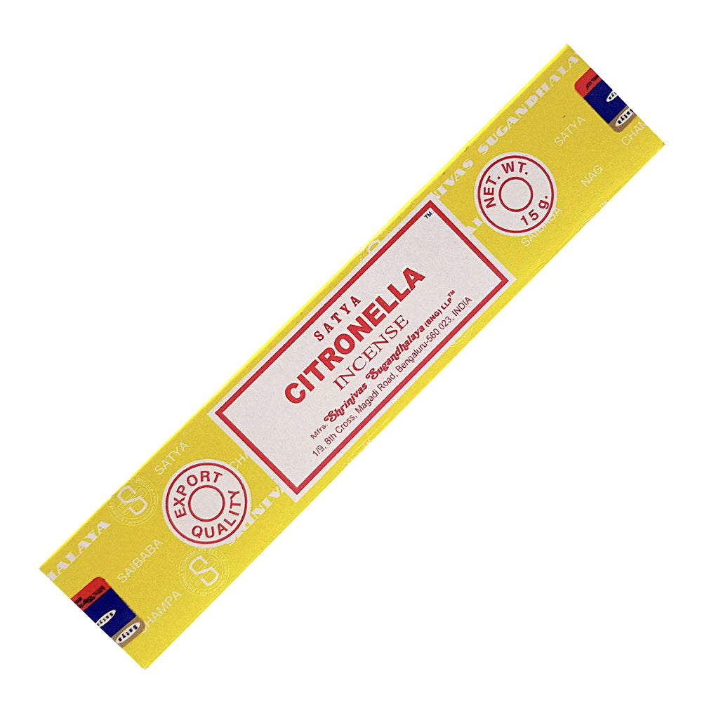 Satya Citronella Incense Sticks 15 gm