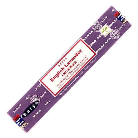 Satya English Lavender Incense Sticks 15 gr