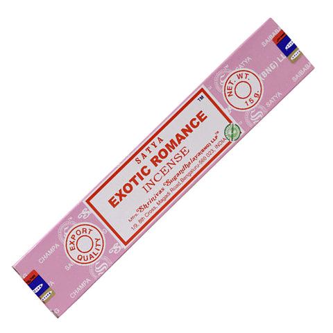 Satya Exotic Romance Incense Sticks