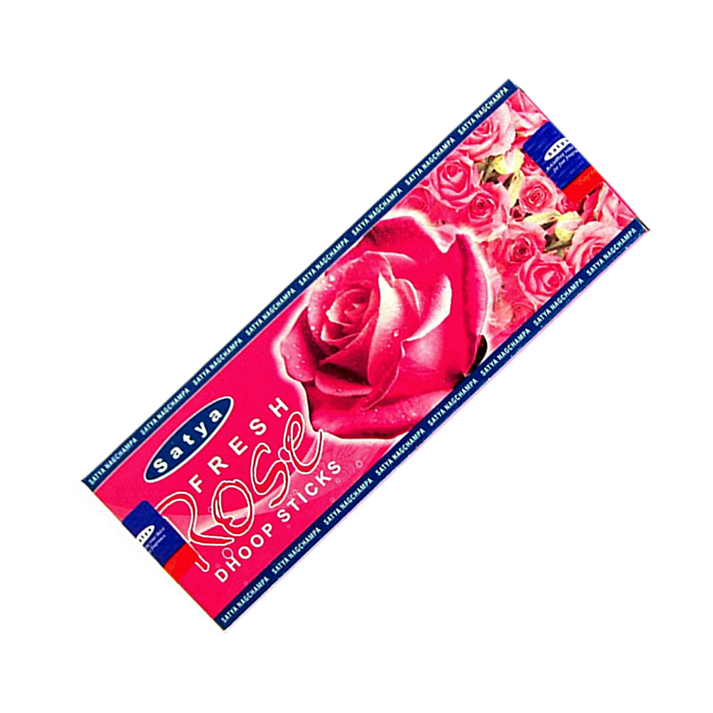 Satya Fresh Rose Dhoop Incense Sticks