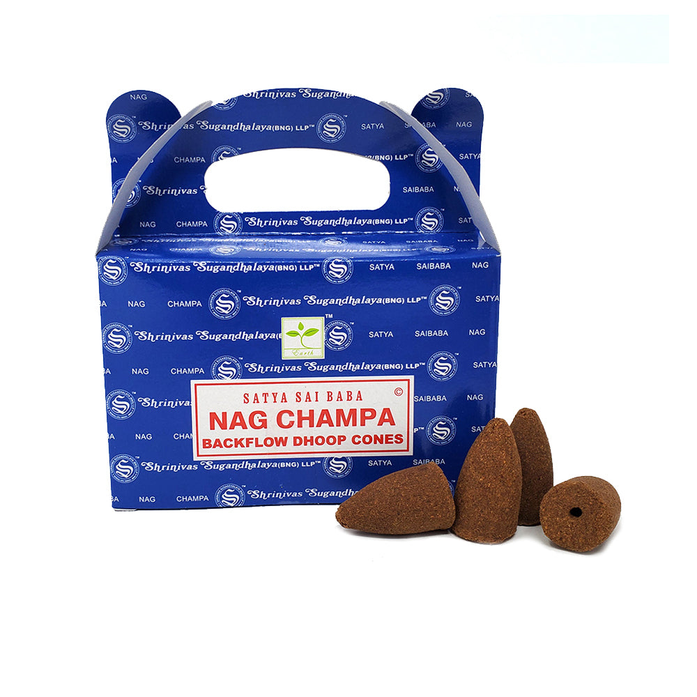 Satya Nag Champa Dhoop Backflow Cones