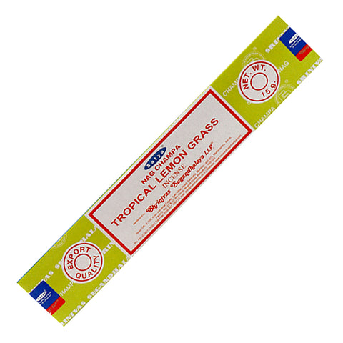 Satya Tropical Lemongrass Incense Sticks