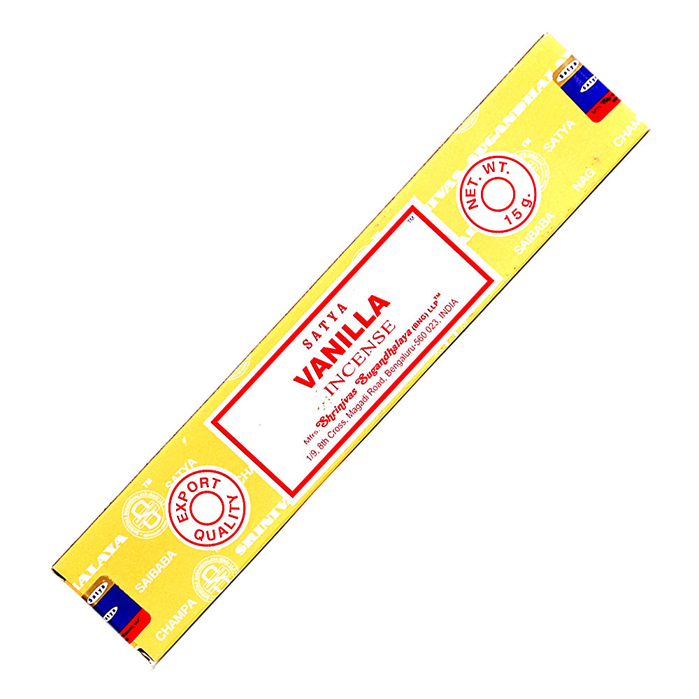 Satya Vanilla Incense Sticks 15 gr