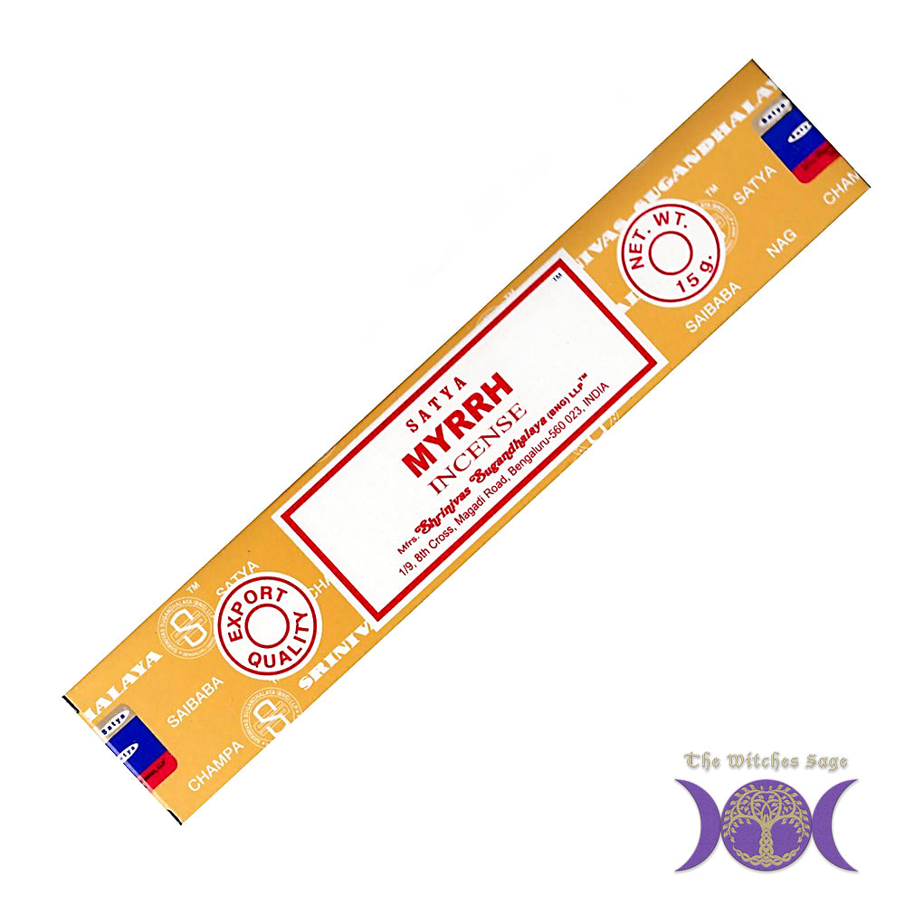 Satya Myrrh Incense Sticks 15 gr