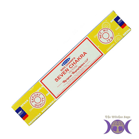 Satya Seven Chakra Incense Sticks 15 gr
