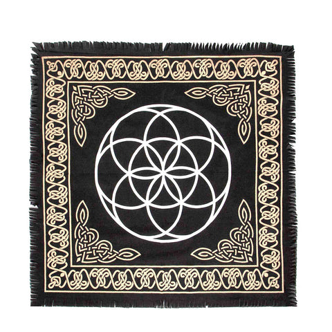Seed of Life Altar Cloth 18" x 18"