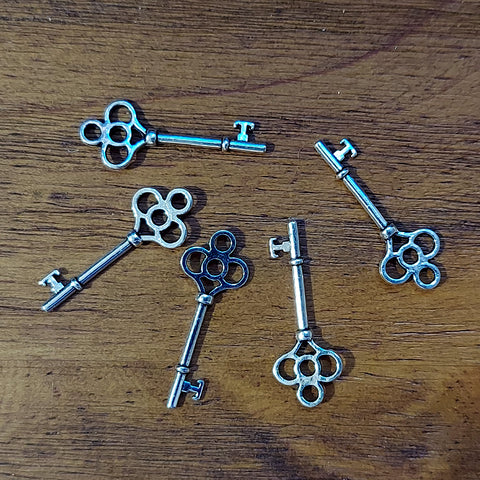 Skeleton Key Charms