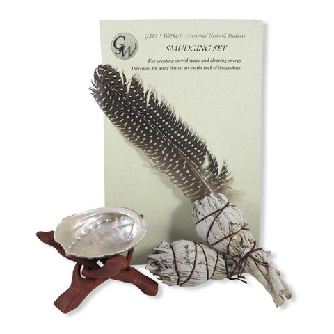 White Sage Smudging Set