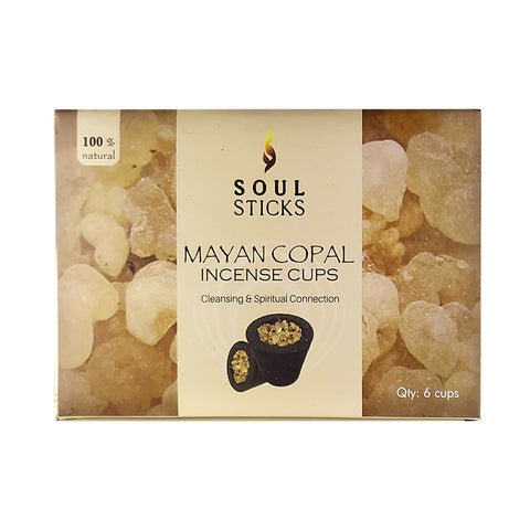 Mayan Copal Incense Smudge Cups