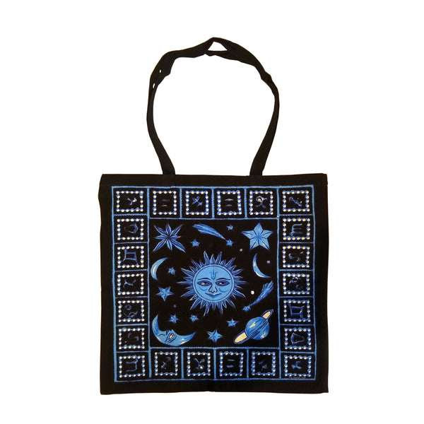 Zodiac Stars Tote Bag
