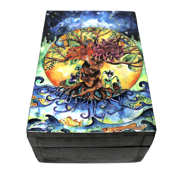 Tree of Life Wooden Box