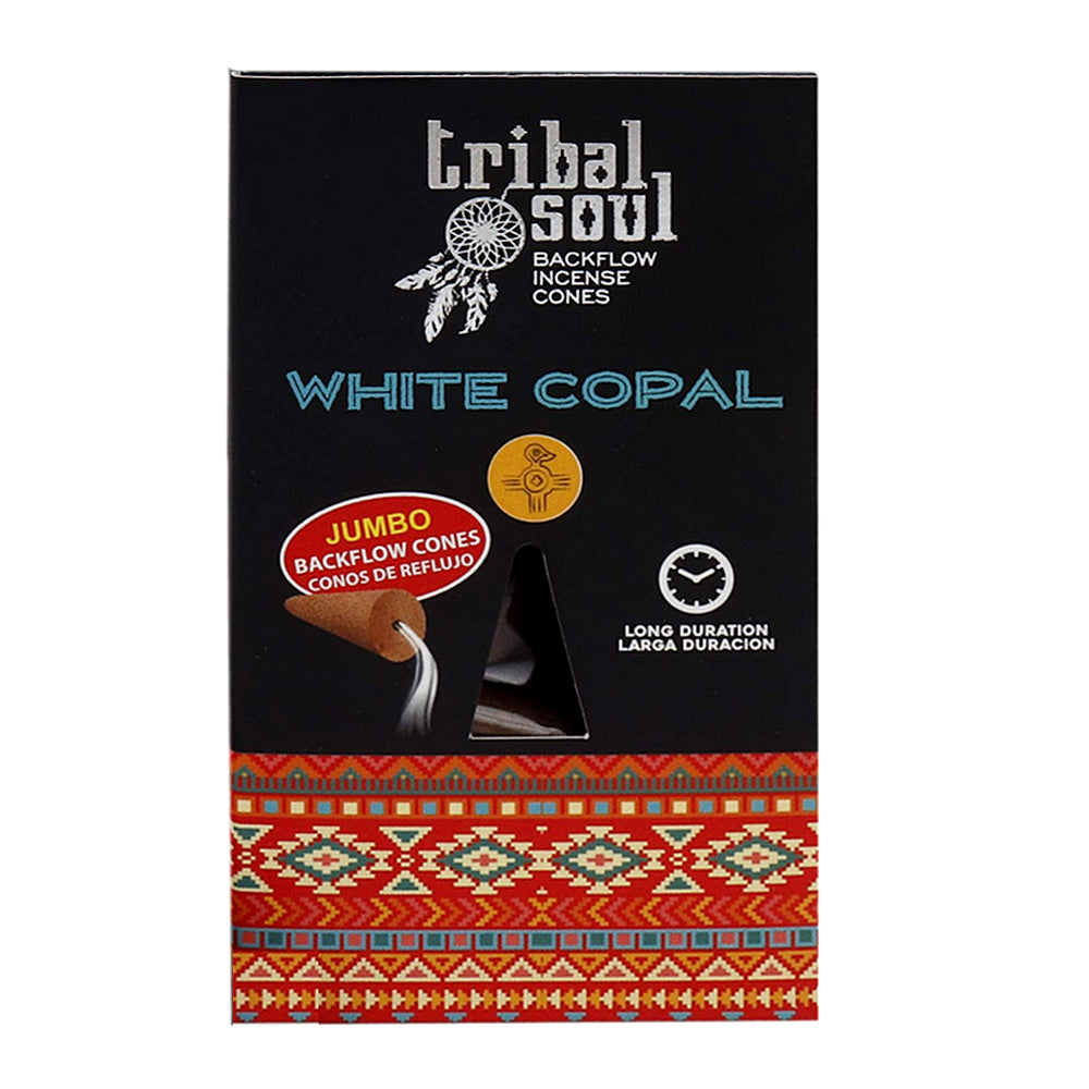 Tribal Soul White Copal Backflow Cones