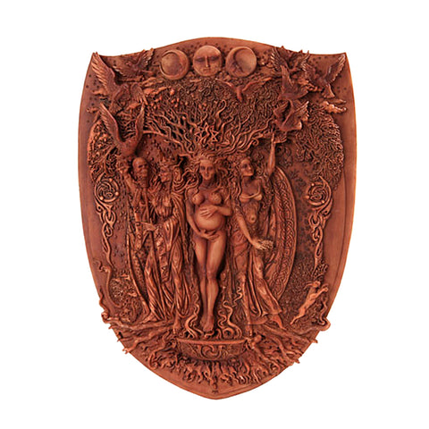 Triple Goddess - Maiden/Mother/Crone plaque