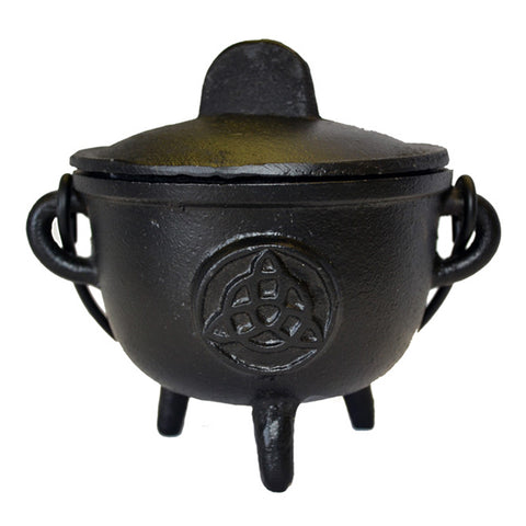 Triquetra Cast Iron Cauldron