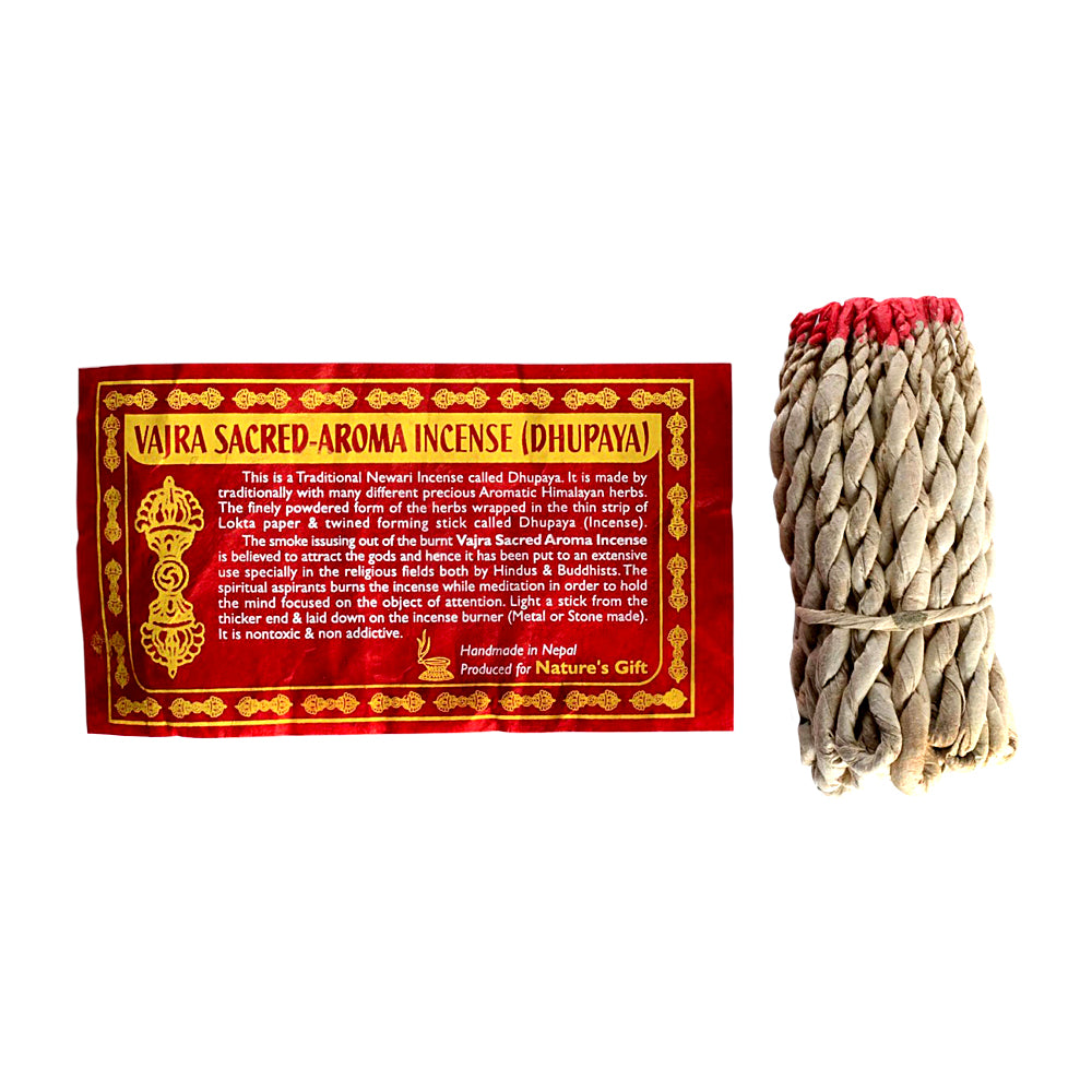 Vajra Sacred Aroma Tibetan Rope Incense