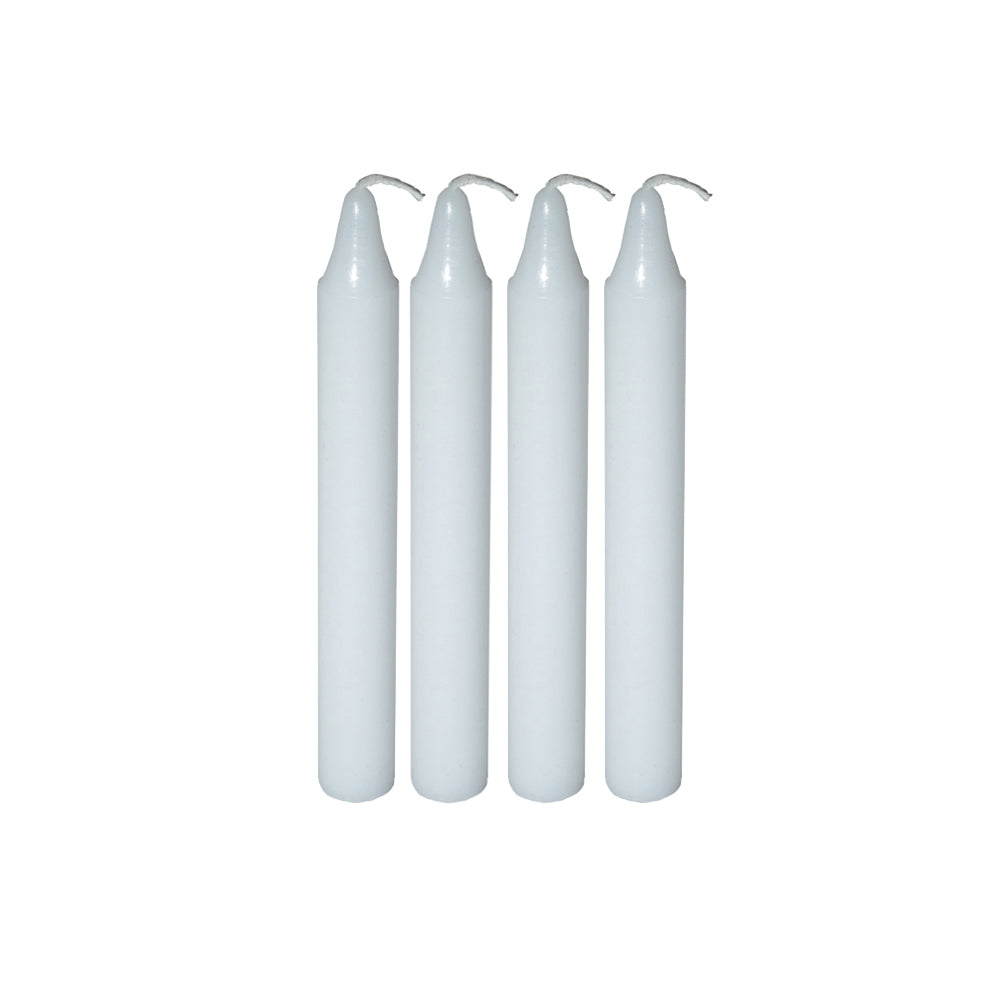 Mini Ritual Candle - White (Set of 4)