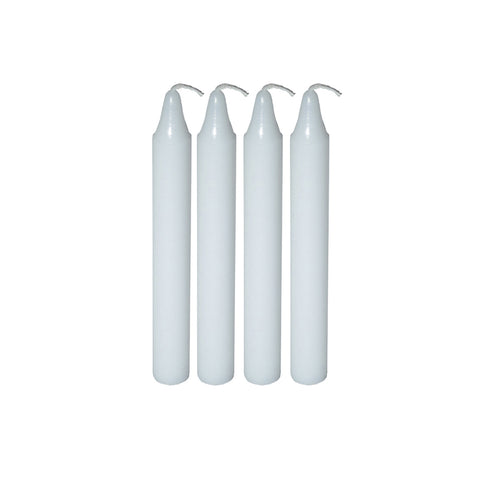 Mini Ritual Candle - White (Set of 4)