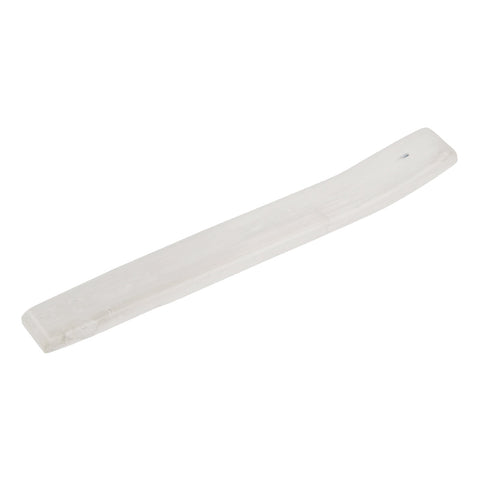 White Selenite Incense Holder