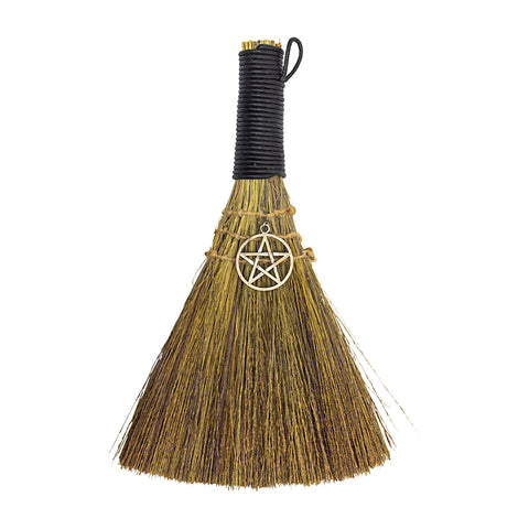 Mini Besom (Witch's Ritual Broom) Pentacle