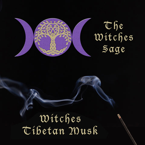 Witches Tibetan Musk Incense Sticks