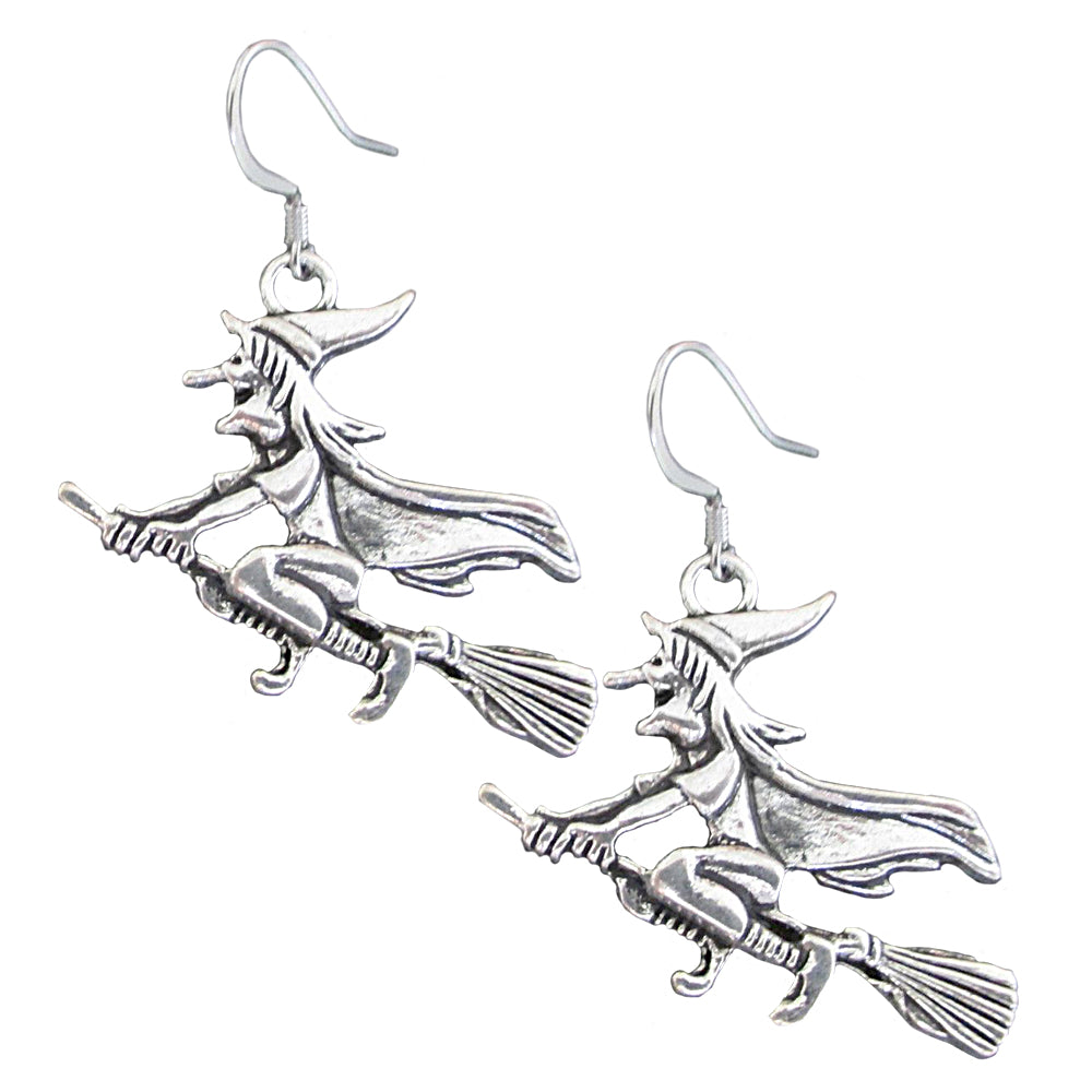 Flying Witch Earrings