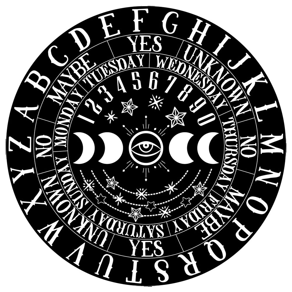 Wooden Pendulum Board - Moon Phases