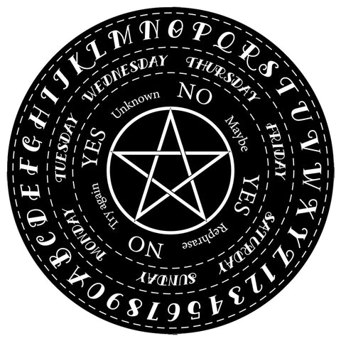 Wooden Pendulum Board - Pentacle