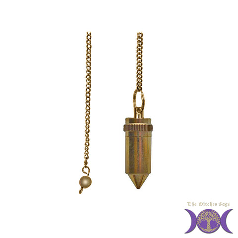 Brass Pendulum with Compartment